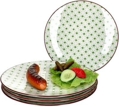 Set van 4 dinerborden 26.5cm Lime Rio - Ritzenhoff 744774