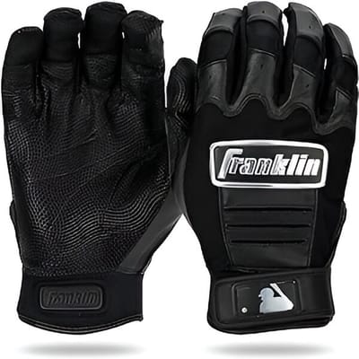 Franklin - Honkbal - Softbal - Slaghandschoentjes - CFX Pro - Chrome - Professional - Zwart - Small
