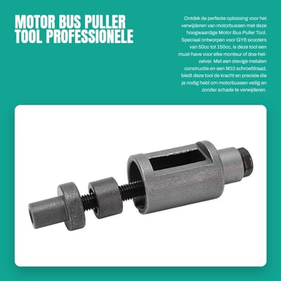 Dailygoods- Motorbus Puller Tool - Metaal - Geschikt voor GY6 50/60/80/125/150cc - M10 Draad - 4-Takt Scooter/Moped - Professioneel Ontwerp - Bushing Remover