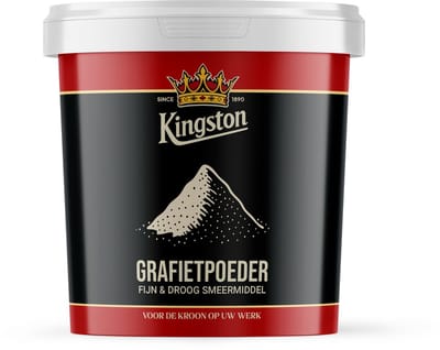 Grafietpoeder zwart - 3,6 KG
