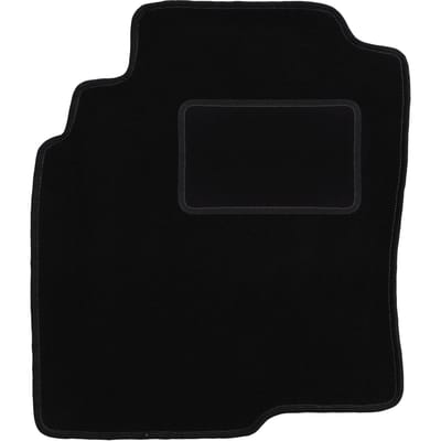 Bestuurdersmat zwart voor: Nissan Almera Tino minivan (2000-2006)