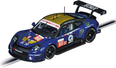 Carrera Speelgoedvoertuig Auto - DIGITAL 124 - Porsche 911 RSR Ebimotors No.80 auto