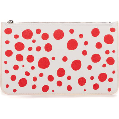 Ltd. Ed. Yayoi Kusama Infinity Dots Neverfull Pouch  Buidel