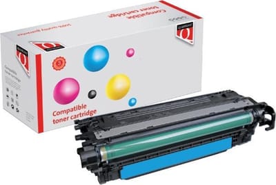 Quantore toner cartridge HP 504A (CE251A) cyaan