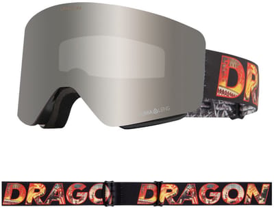 Dragon Alliance R1 OTG Skibril - Klash/Silver Ionized & Rose