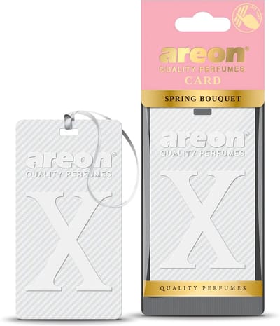 Areon Spring Bouquet Silicone Air Freshener – Non-Paper Car Fragrance – Long Lasting Fresh Floral Scent – Auto, Home & Office