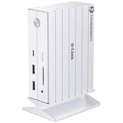 D-Link DUF-E01/E Thunderbolt 4 dockingstation Ondersteunt 8K@30 Hz (1x) / 4K@30Hz (2x), USB-C Power Delivery