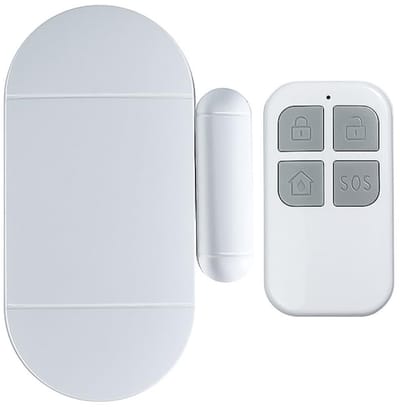 Ynkkvre - alarme - draadloze deur- en raamalarmset met afstandsbediening en batterijen – magnetische sensor – anti-inbraak beveiliging voor huis en kinderen