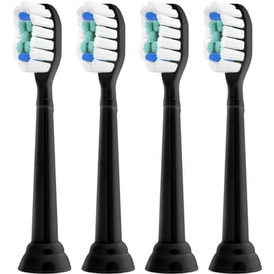 Compatible with Philips Sonicare Electric Toothbrush Replacement Toothbrush Heads, Diamond Clean Brush Head for 4100 5300 6500