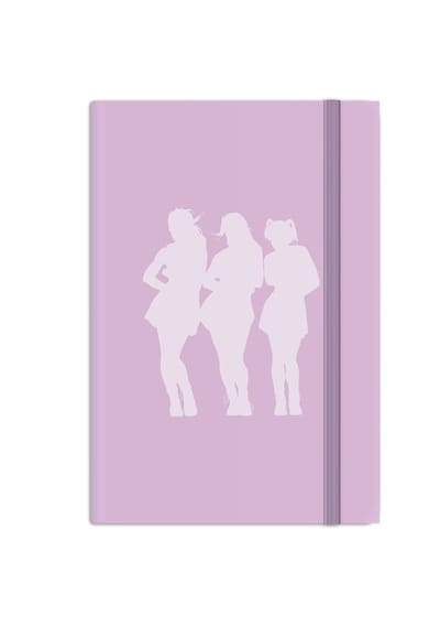 K3 Originals - Notitieboek - Hardcover met Elastiek - 14 x 21 cm - Lijntjespapier
