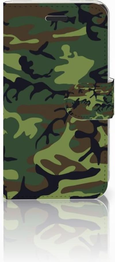 Samsung Galaxy Xcover 3 | Xcover 3 VE Telefoon Hoesje Army Dark