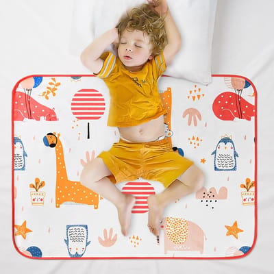 Potty Training Bed Pads voor Kinderen - Absorberende Bedbescherming 70x90cm tegen Bedplassen, Matrasbeschermer en Toilettraining Matten