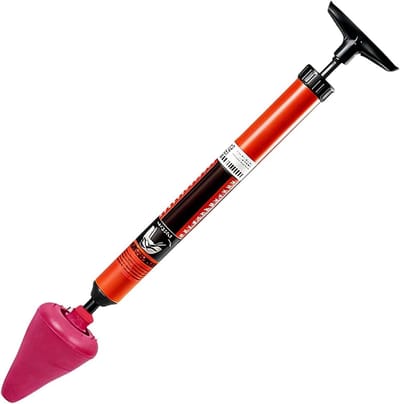 Toilet Ontstopper - Ontstoppingsgereedschap Afvoer - Afvoer Ontstoppen - 180 Graden Draaibaar - 65 cm - Grijs