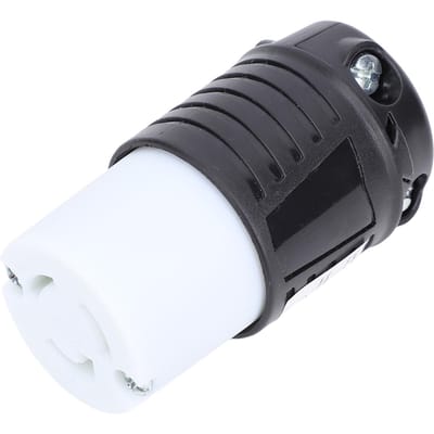 Generator Twist Lock Stekker Adapter NEMA L5 15P Vergrendelingsstekker 15A Industriële Kwaliteit Heavy Duty voor RV Camping en gray