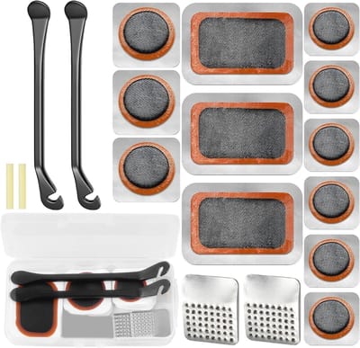 Reparatieset voor Fietsen met Bandenreparatielijm en Fietsslang