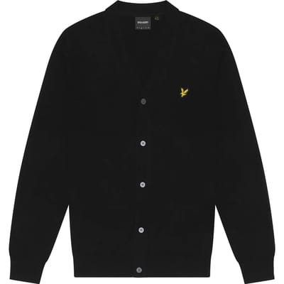 Merino katoen V-hals cardigan Lyle & Scott