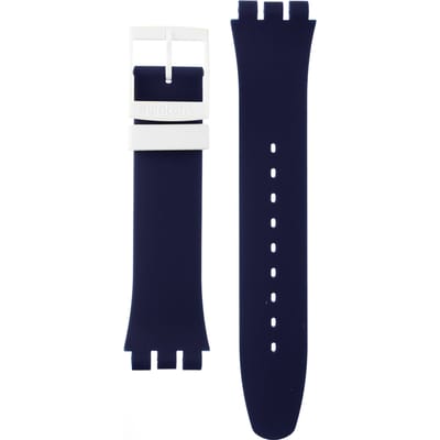 Swatch Plastic - Originals Large (41mm) SUO/SO29/SO32 ASUOW156 SUOW156 Siliblue Horlogeband