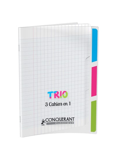Conquerant 400118838 schrijfblok & schrift 96 vel Transparant