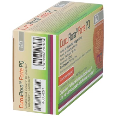 CurcuFlora® Forte PQ 60 Gecomprimeerde tabletten