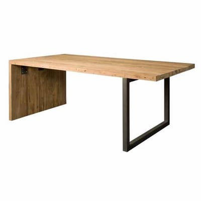 Tower Living - Lucca eettafel dichte poot - 220 cm - naturel