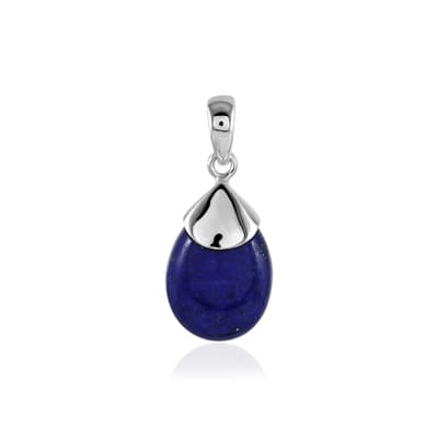 SilverGems Zilveren hanger met Lapis Lazuli edelsteen