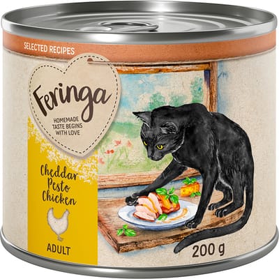 6x200 Feringa Kip met Cheddarpesto Selected Recipes Katten Natvoer