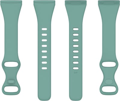 Siliconen bandje - geschikt voor Fitbit Versa 3 / Versa 4 / Sense - maat M/L - zachtgroen
