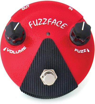 Dunlop Germanium Fuzz Face Mini Red FFM 2 aus der Demo - Distortion voor gitaren