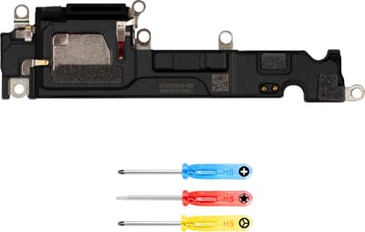 MMOBIEL Luidspreker voor iPhone 15 Plus - Luidspreker Reparatie - Telefoon Luidspreker Vervanging - Ringer, Buzzer Luidspreker Reparatie - Incl. flex kabel en schroevendraaier