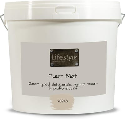 Lifestyle Essentials Puur mat | 702LS | 10 liter | Goed dekkende muurverf