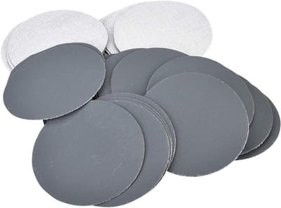 50 Stuks 75mm Schuurdiscs voor Schuren en Polijsten - 3 Inch Schuurpapier en Polijstpads met 1500 Korrelgrootte