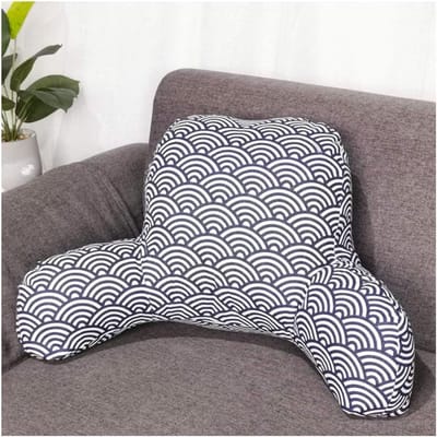 Leeskussen - Rugsteun Kussen - Ontspannen Lezen - Met Armleuningen - 58x40x25cm - Stijl 28