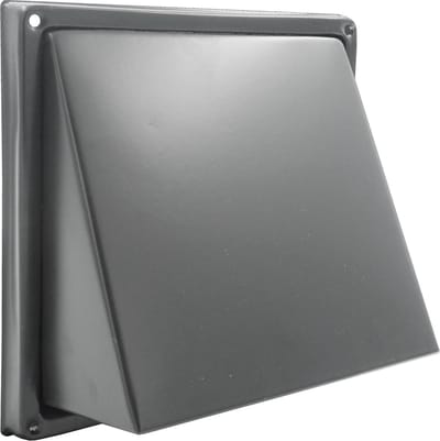 Weha kaprooster met klep - RVS - Ø125 mm