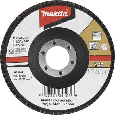 Makita D-27436 Lamellenschuurschijf Z40 | 115mm