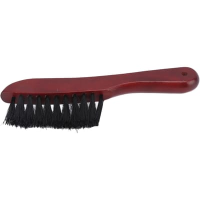 Brosse de Table de Billard Légère et Portable Manche en Bois Brosse à Cheveux pour Table de Billard black