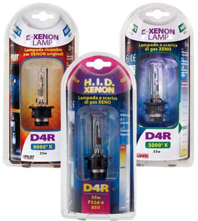 HID Xenon Lamp 6.000?K - D4R - 35W - P32d-6 - 1 st - D/Blister