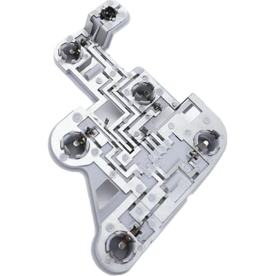 Achterlicht Lampenhouder met Kabelboom en Connector Stabiele Ondersteuning Vervanging voor C250 C300 C350 C63 white