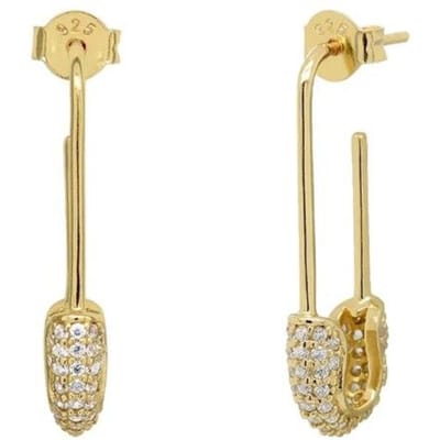925 Sterling Zilveren Oorbellen Trend Zirkoon Verstelbare Knopjes Oorbellen Mode Sieraden Groothandel Dropshipping beige