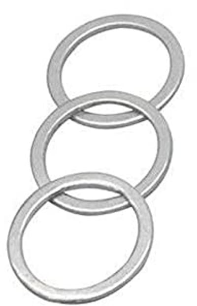 Dailygoods- Verloopringen Set van 3 - Zaagreducerende Ringen - Roestvrij Staal - Dikte 1,2 mm - Boring 20 mm x 16 mm - Duurzaam en Veilig - Zaagblad Bush