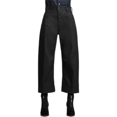 Damesjeans met wijde pijpen in mid-rise G-Star Eve 3D Mid Wide