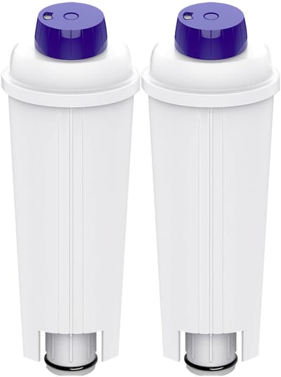 Dailygoods- Waterfilters Set van 2 - Compatibel met De'Longhi ECAM/ETAM/EC/BC Series - Hoogwaardige kwaliteit - Voor optimale koffie - Premium materiaal - Koffiefilter