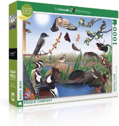 New York Puzzle Company - Cornell Lab Spring Trail - 1000 stukjes puzzel