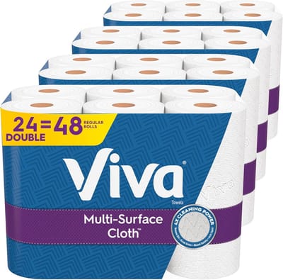Multi-Surface Papieren Handdoeken - 24 Dubbele Rollen