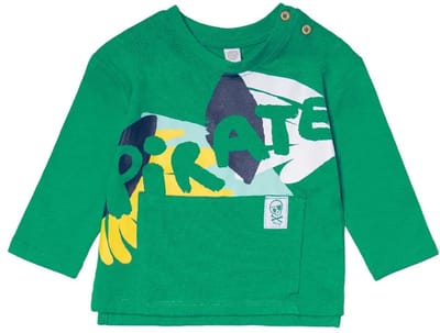 Tuc Tuc Treasure Island T-shirt Met Lange Mouwen Groen 5 Years Jongen