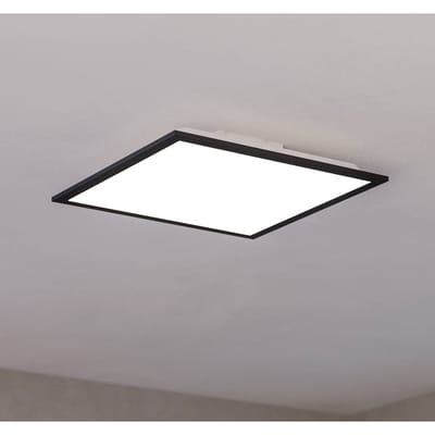 EGLO Barlaston tafellamp, hoogte 39 cm, zwart/grijs, metaal/stof