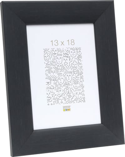 Deknudt Frames fotolijst S53GF9 - zwarte  houtkleur - hout - 13x18 cm