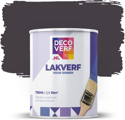 Decoverf lakverf nachtpaars, 750ml