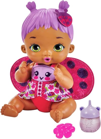 Lieveheersbeestje Babypop om te Voeden en Verschonen met Accessoires