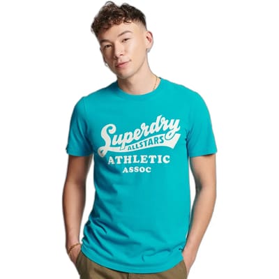 Biologisch T-shirt Superdry Vintage Home Run