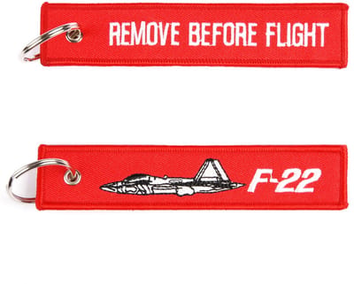 Sleutelhanger RBF + F-22 #38